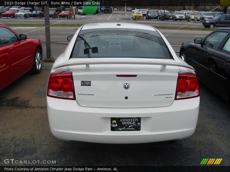 Stone White / Dark Slate Gray 2010 Dodge Charger SXT