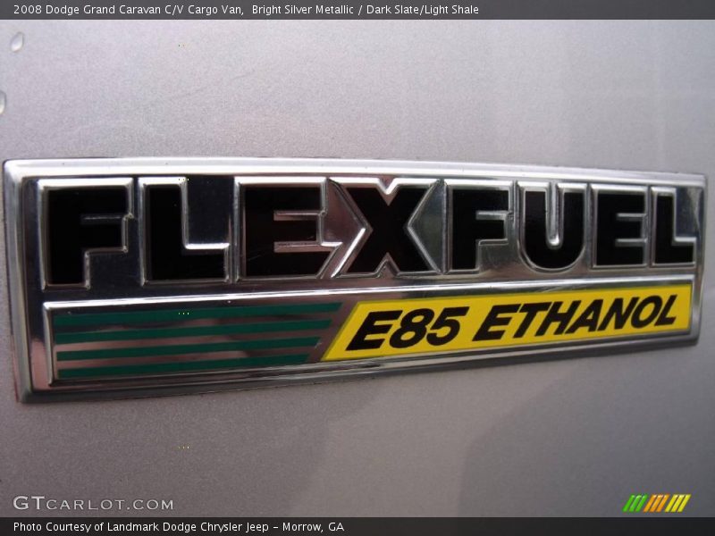 Bright Silver Metallic / Dark Slate/Light Shale 2008 Dodge Grand Caravan C/V Cargo Van