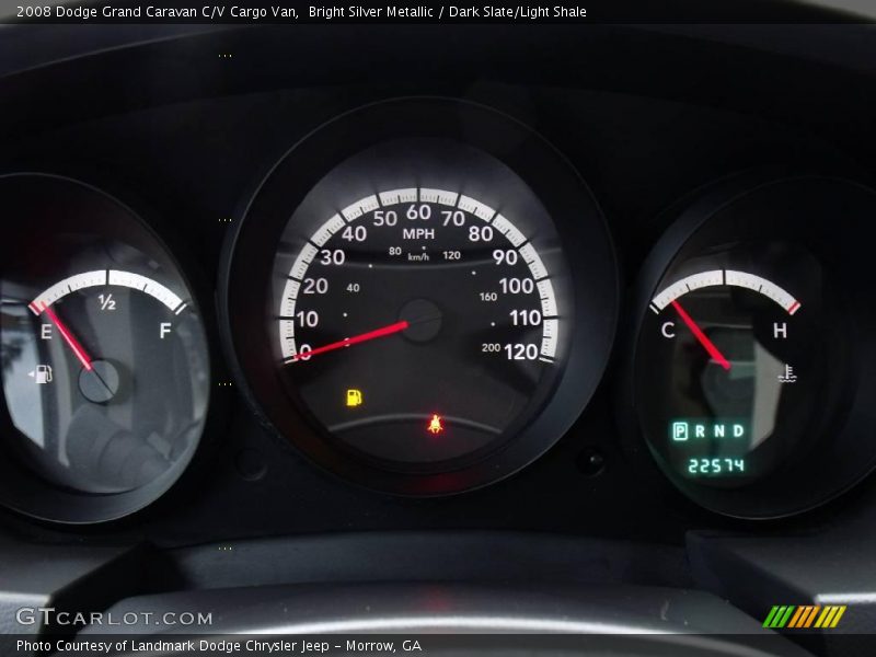 Bright Silver Metallic / Dark Slate/Light Shale 2008 Dodge Grand Caravan C/V Cargo Van