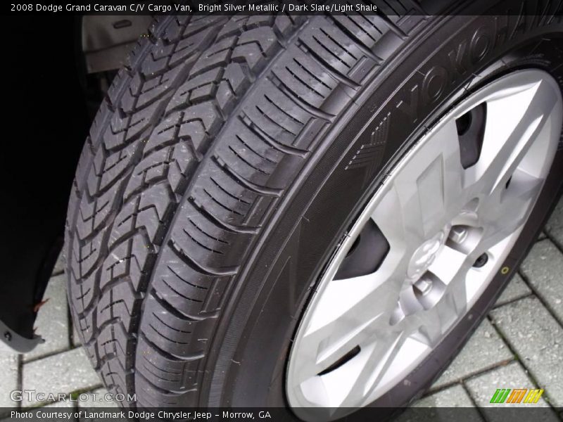 Bright Silver Metallic / Dark Slate/Light Shale 2008 Dodge Grand Caravan C/V Cargo Van