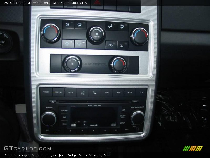 White Gold / Dark Slate Gray 2010 Dodge Journey SE