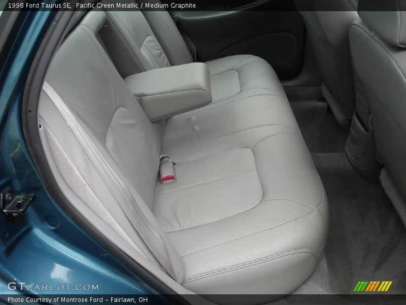 Pacific Green Metallic / Medium Graphite 1998 Ford Taurus SE