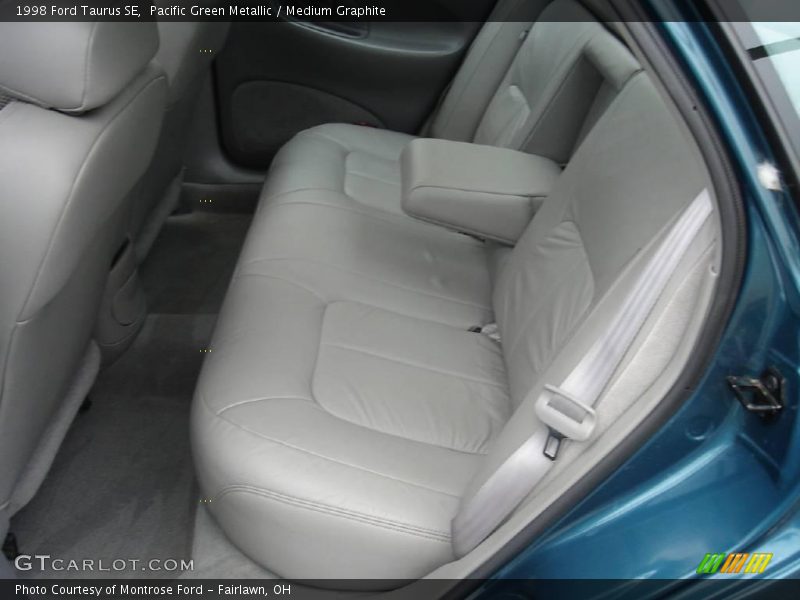 Pacific Green Metallic / Medium Graphite 1998 Ford Taurus SE