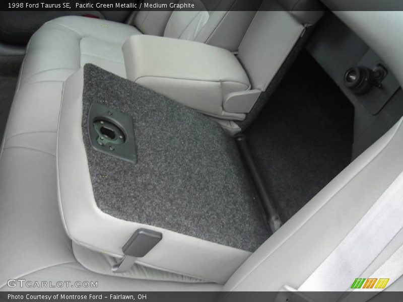 Pacific Green Metallic / Medium Graphite 1998 Ford Taurus SE