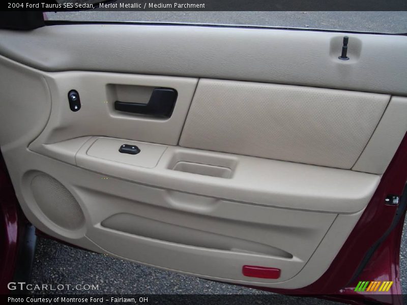 Merlot Metallic / Medium Parchment 2004 Ford Taurus SES Sedan