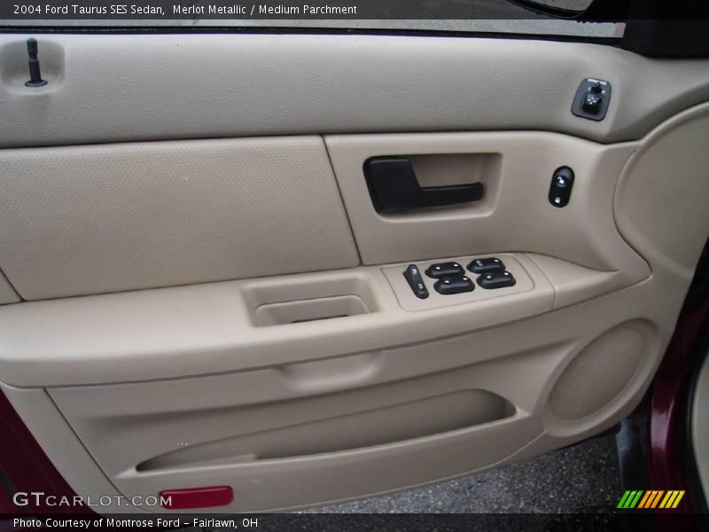 Merlot Metallic / Medium Parchment 2004 Ford Taurus SES Sedan
