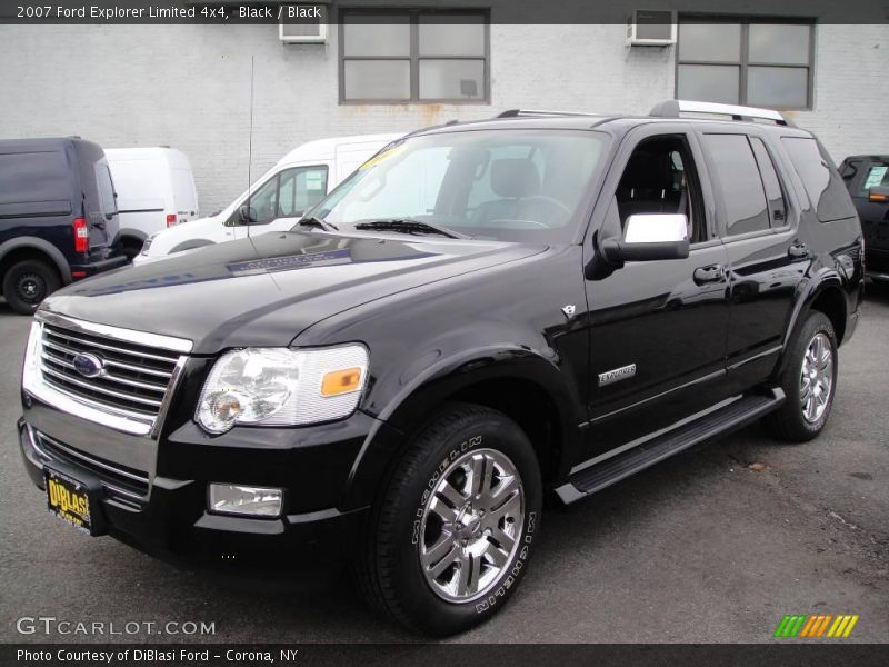 Black / Black 2007 Ford Explorer Limited 4x4