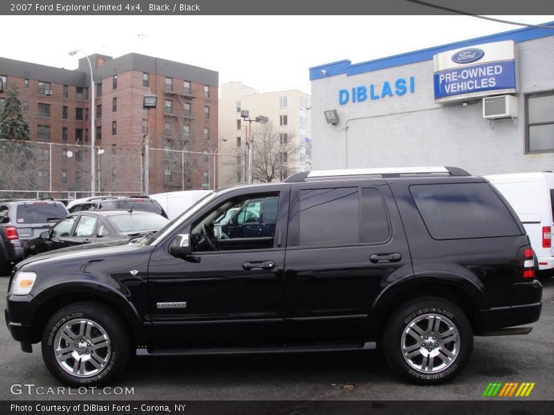 Black / Black 2007 Ford Explorer Limited 4x4