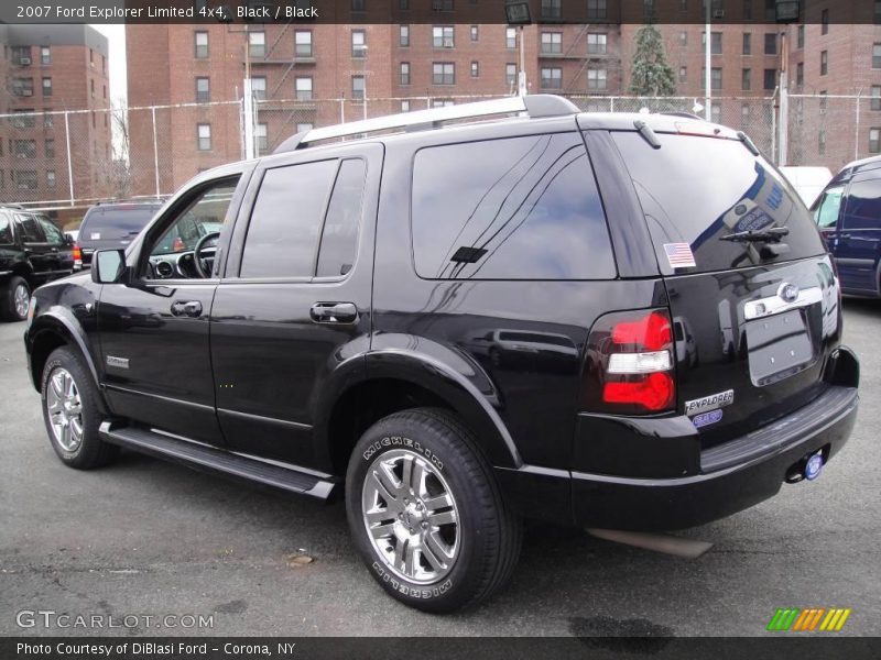 Black / Black 2007 Ford Explorer Limited 4x4