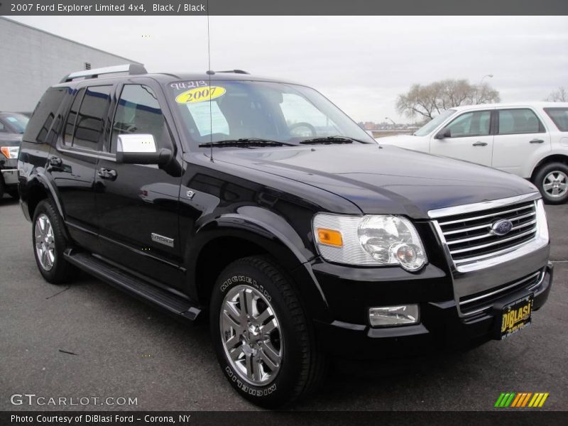 Black / Black 2007 Ford Explorer Limited 4x4