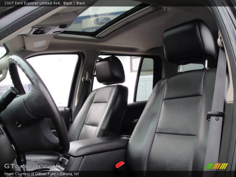 Black / Black 2007 Ford Explorer Limited 4x4