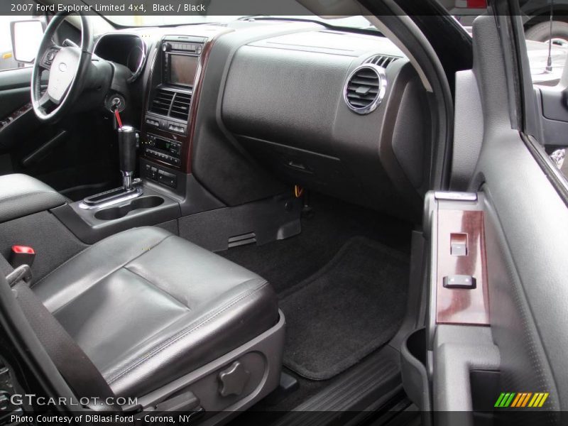 Black / Black 2007 Ford Explorer Limited 4x4