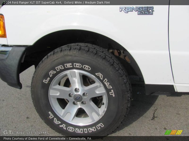 Oxford White / Medium Dark Flint 2004 Ford Ranger XLT SST SuperCab 4x4