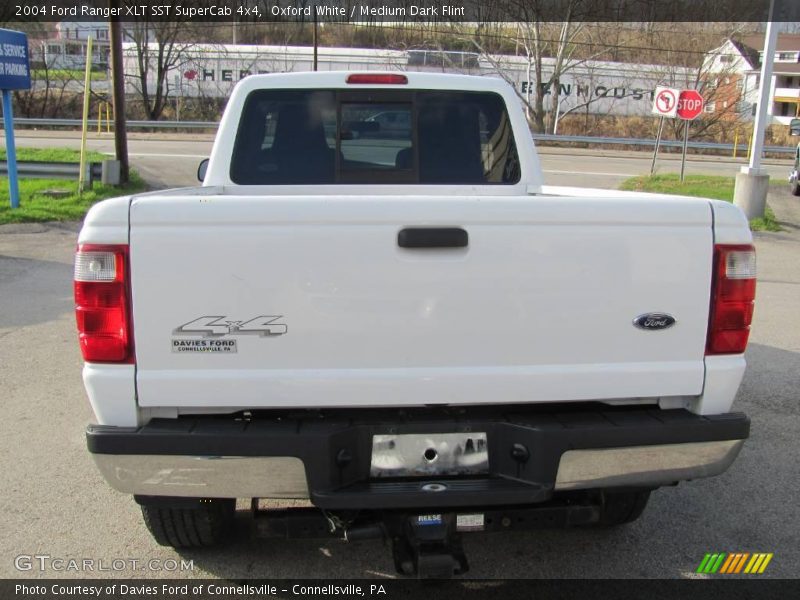 Oxford White / Medium Dark Flint 2004 Ford Ranger XLT SST SuperCab 4x4