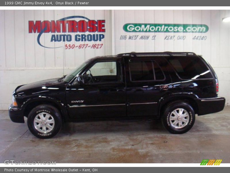 Onyx Black / Pewter 1999 GMC Jimmy Envoy 4x4