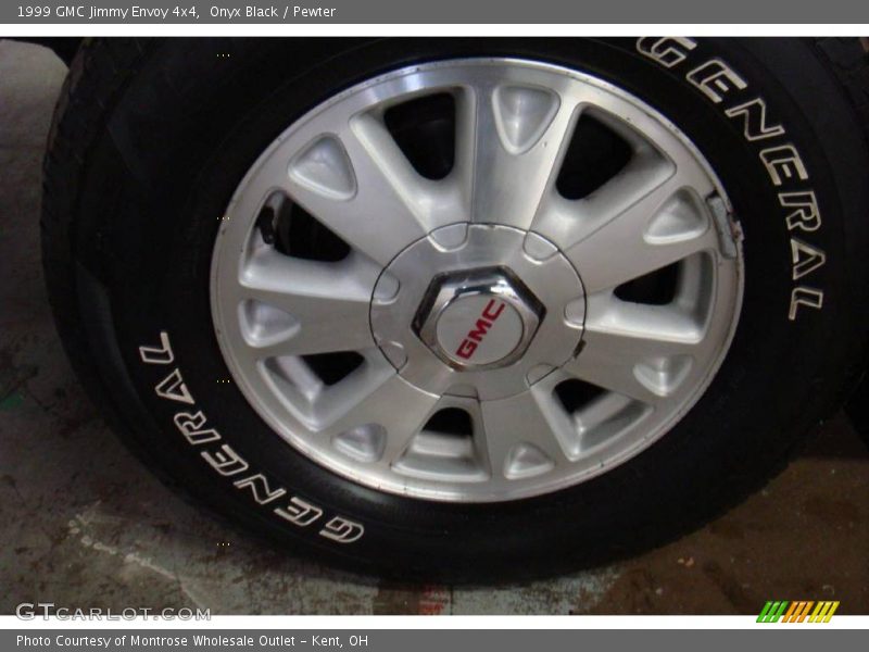 Onyx Black / Pewter 1999 GMC Jimmy Envoy 4x4