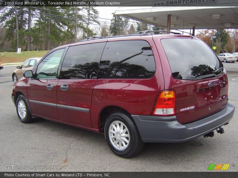 Toreador Red Metallic / Medium Graphite 2000 Ford Windstar LX