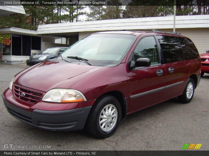 Toreador Red Metallic / Medium Graphite 2000 Ford Windstar LX