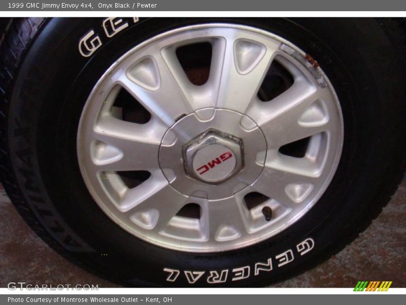 Onyx Black / Pewter 1999 GMC Jimmy Envoy 4x4