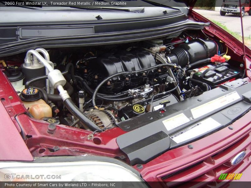 Toreador Red Metallic / Medium Graphite 2000 Ford Windstar LX