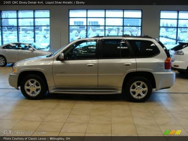 Liquid Silver Metallic / Ebony 2005 GMC Envoy Denali 4x4