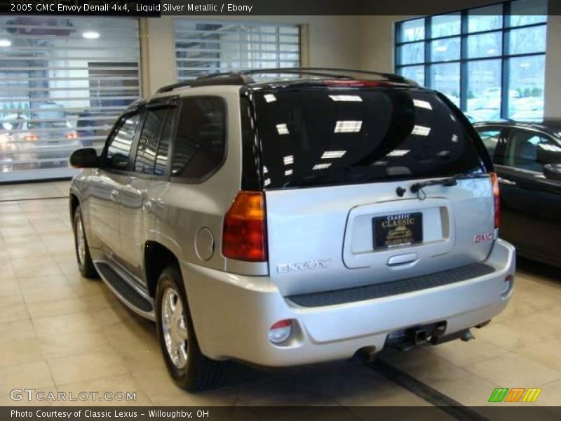 Liquid Silver Metallic / Ebony 2005 GMC Envoy Denali 4x4