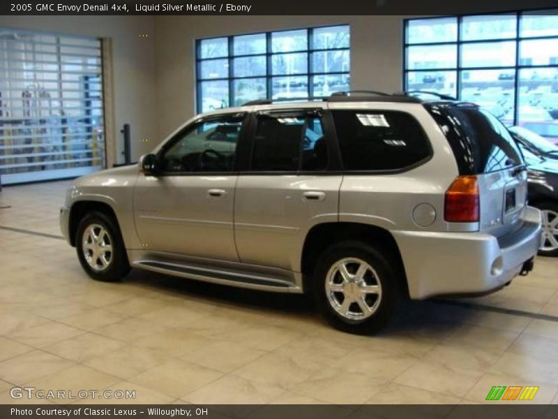 Liquid Silver Metallic / Ebony 2005 GMC Envoy Denali 4x4