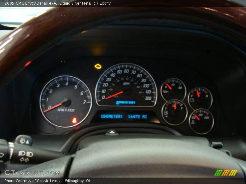 Liquid Silver Metallic / Ebony 2005 GMC Envoy Denali 4x4