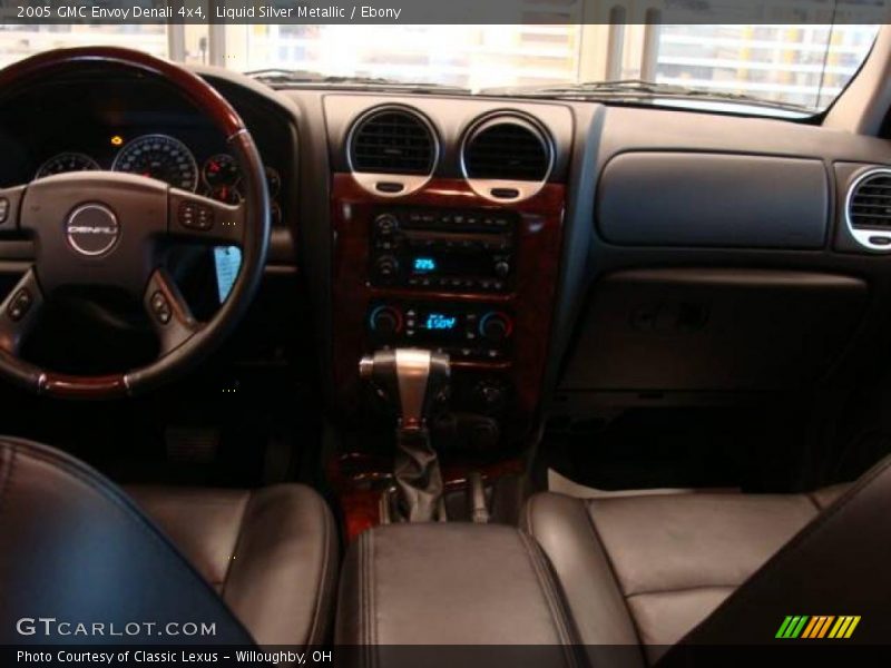 Liquid Silver Metallic / Ebony 2005 GMC Envoy Denali 4x4