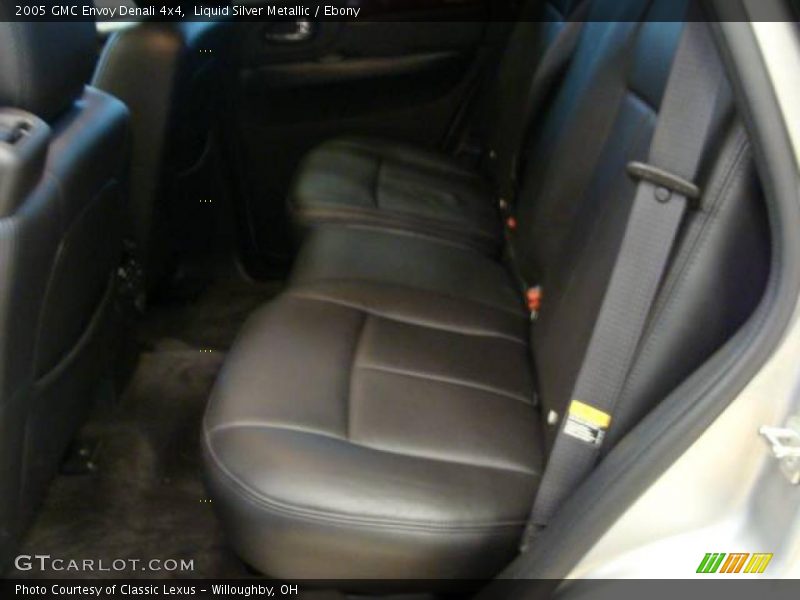 Liquid Silver Metallic / Ebony 2005 GMC Envoy Denali 4x4