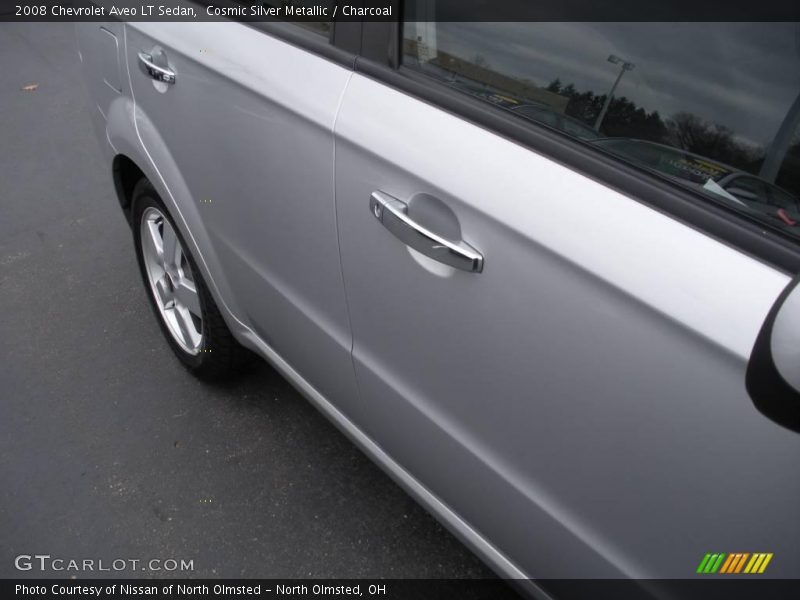 Cosmic Silver Metallic / Charcoal 2008 Chevrolet Aveo LT Sedan
