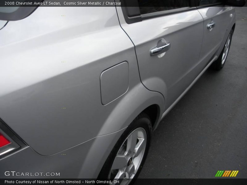 Cosmic Silver Metallic / Charcoal 2008 Chevrolet Aveo LT Sedan