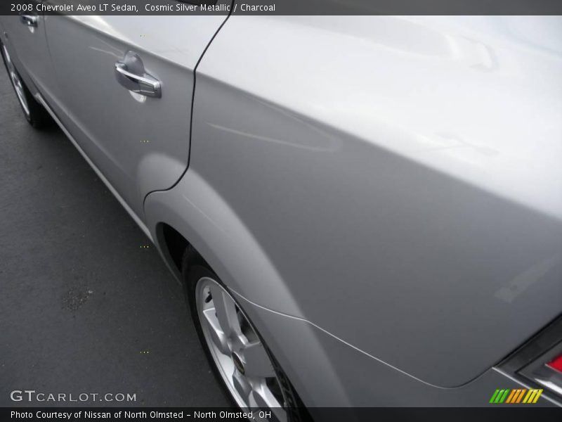 Cosmic Silver Metallic / Charcoal 2008 Chevrolet Aveo LT Sedan