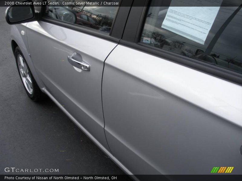 Cosmic Silver Metallic / Charcoal 2008 Chevrolet Aveo LT Sedan