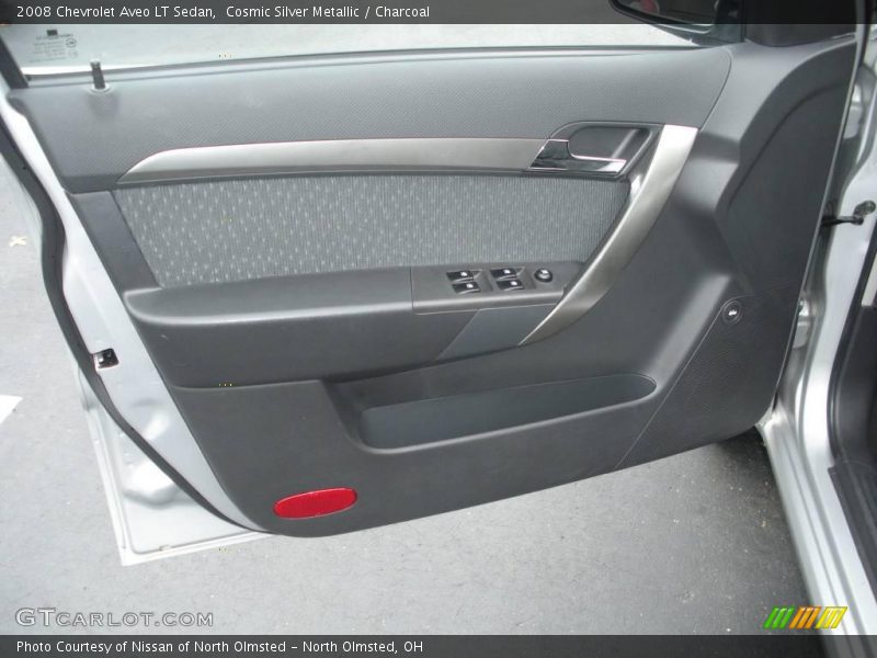 Cosmic Silver Metallic / Charcoal 2008 Chevrolet Aveo LT Sedan