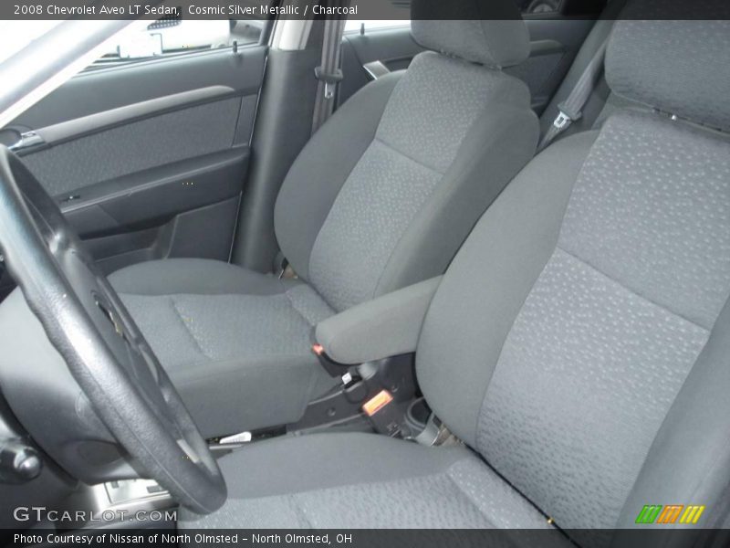 Cosmic Silver Metallic / Charcoal 2008 Chevrolet Aveo LT Sedan