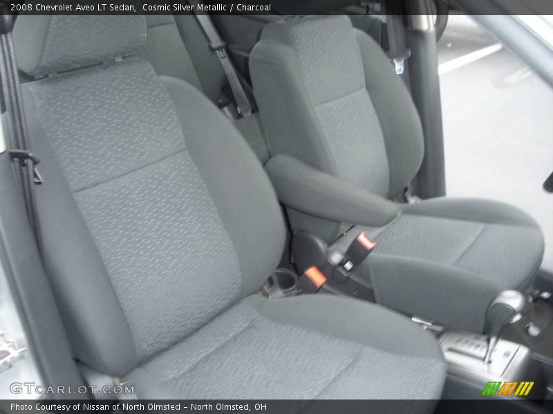 Cosmic Silver Metallic / Charcoal 2008 Chevrolet Aveo LT Sedan