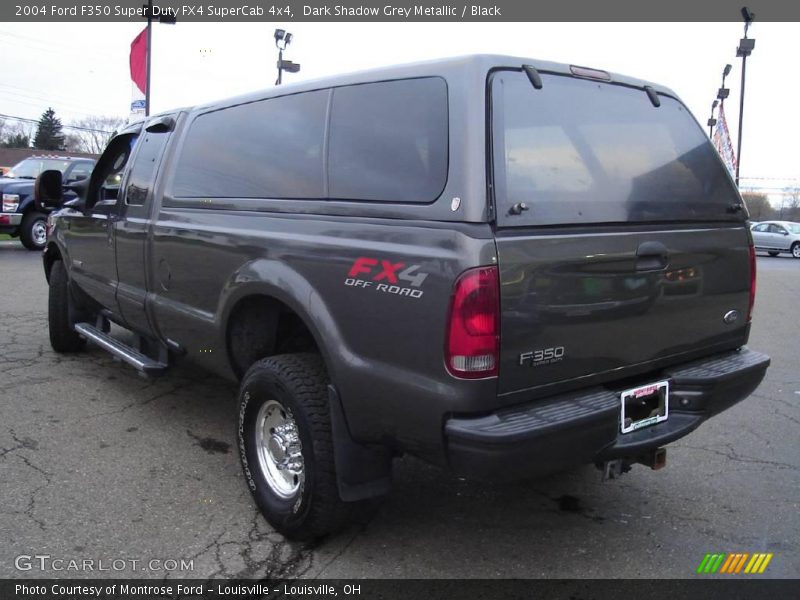 Dark Shadow Grey Metallic / Black 2004 Ford F350 Super Duty FX4 SuperCab 4x4