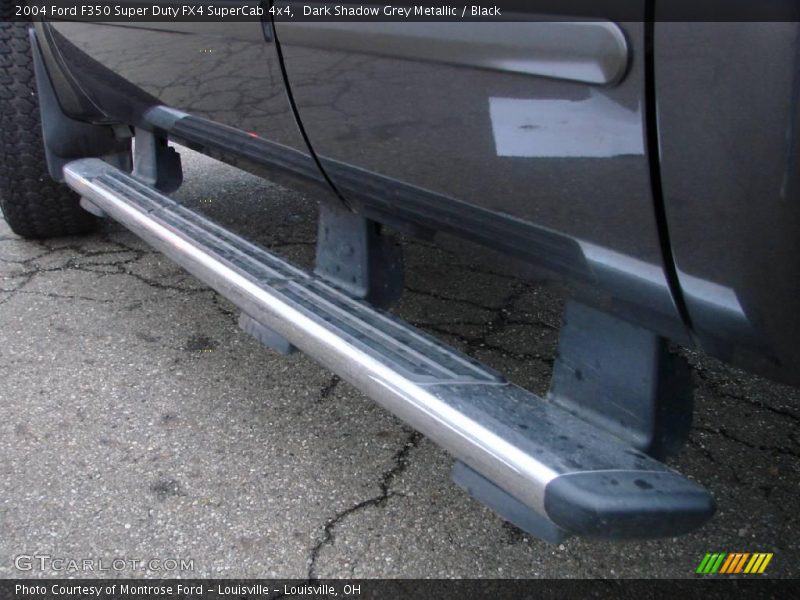 Dark Shadow Grey Metallic / Black 2004 Ford F350 Super Duty FX4 SuperCab 4x4