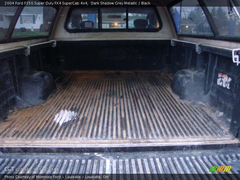 Dark Shadow Grey Metallic / Black 2004 Ford F350 Super Duty FX4 SuperCab 4x4