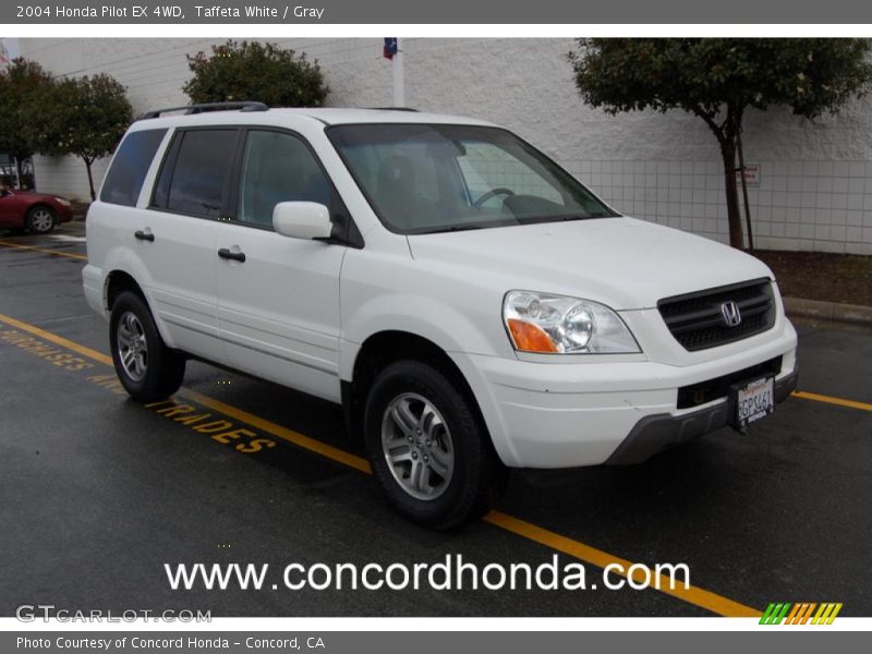 Taffeta White / Gray 2004 Honda Pilot EX 4WD