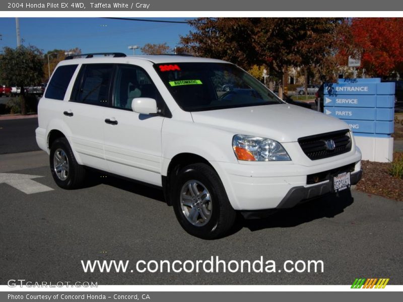 Taffeta White / Gray 2004 Honda Pilot EX 4WD