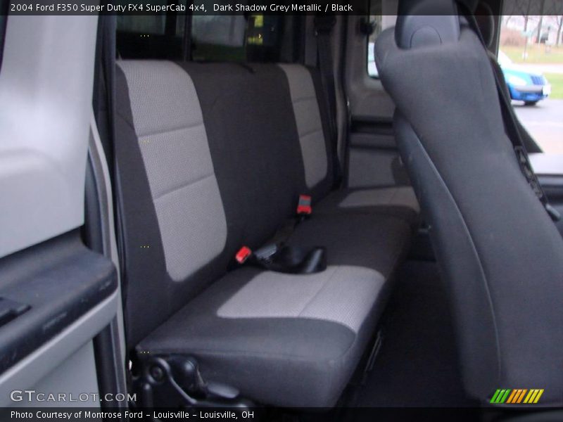 Dark Shadow Grey Metallic / Black 2004 Ford F350 Super Duty FX4 SuperCab 4x4