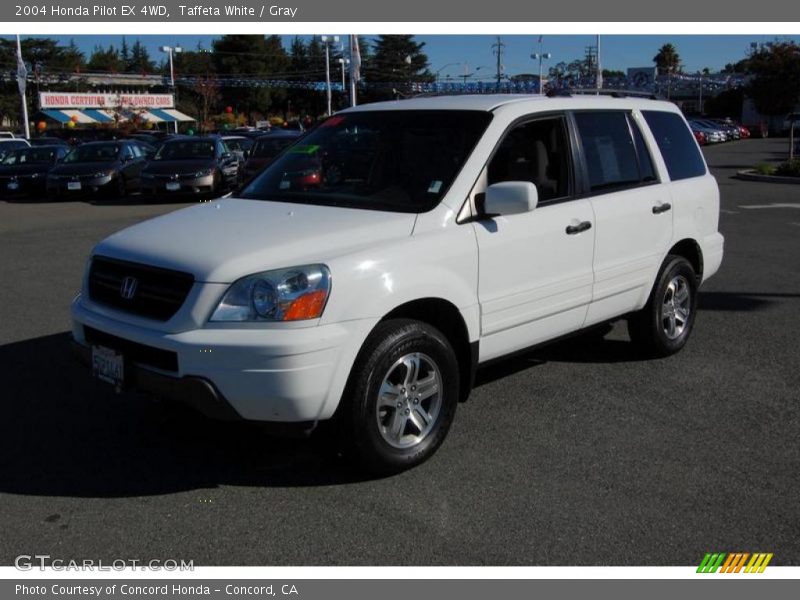 Taffeta White / Gray 2004 Honda Pilot EX 4WD