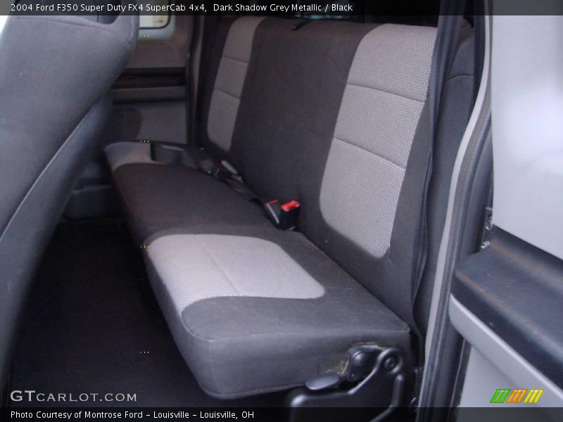 Dark Shadow Grey Metallic / Black 2004 Ford F350 Super Duty FX4 SuperCab 4x4