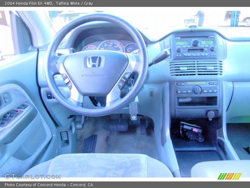 Taffeta White / Gray 2004 Honda Pilot EX 4WD