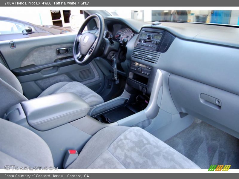 Taffeta White / Gray 2004 Honda Pilot EX 4WD