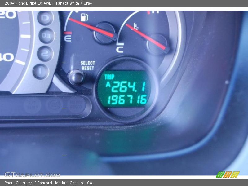 Taffeta White / Gray 2004 Honda Pilot EX 4WD