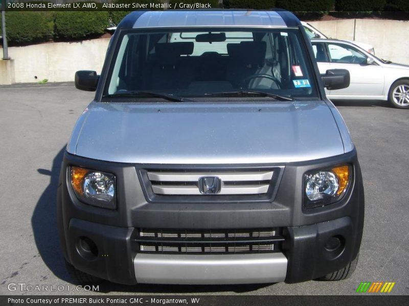 Alabaster Silver Metallic / Gray/Black 2008 Honda Element LX AWD