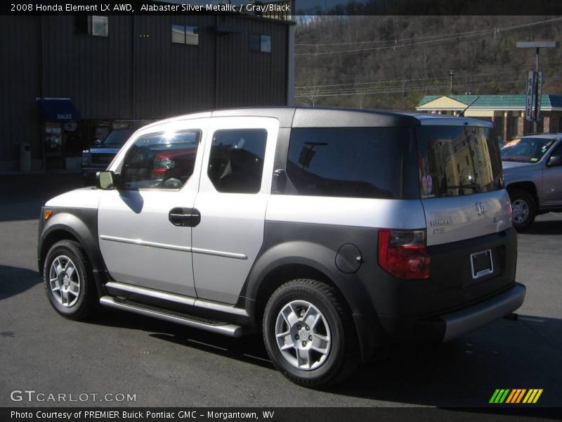 Alabaster Silver Metallic / Gray/Black 2008 Honda Element LX AWD